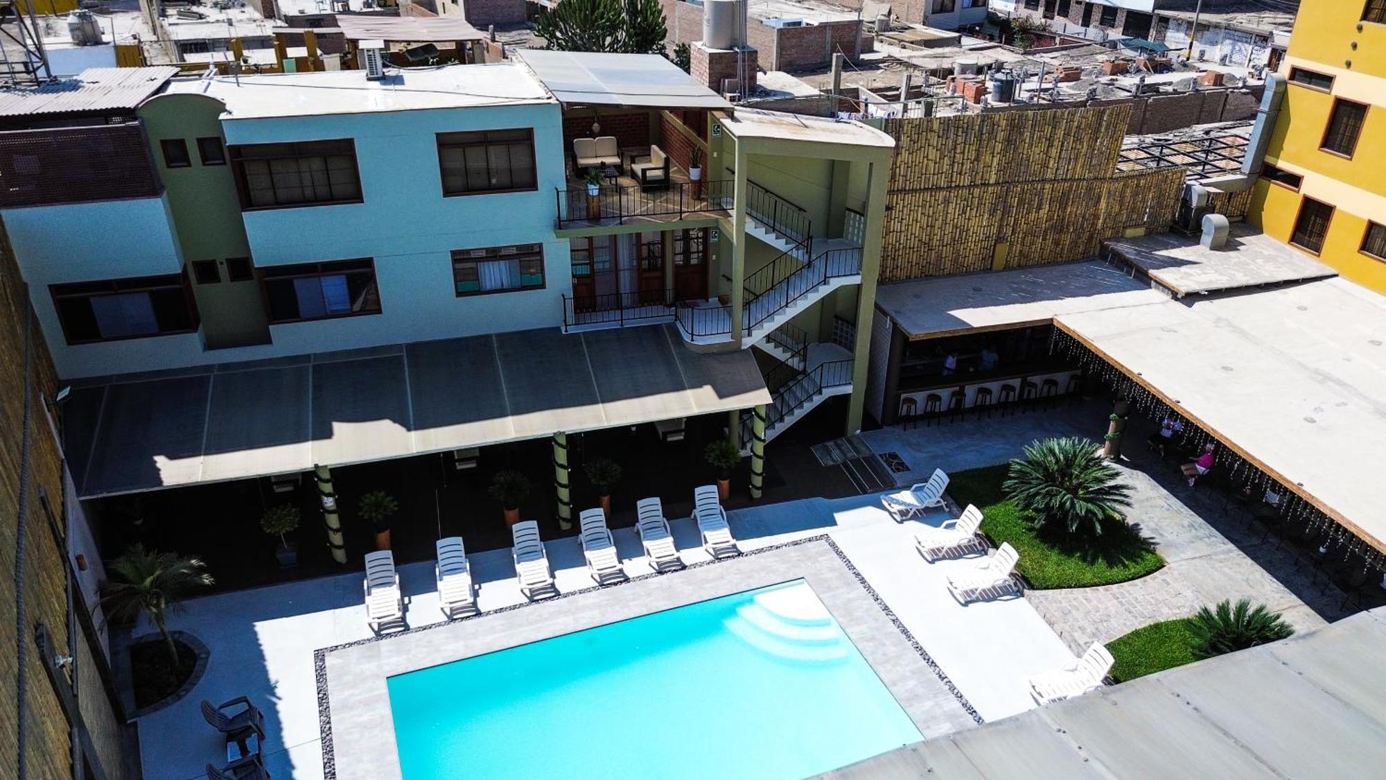 Apart Hotel El Canaveral Chincha Alta Bagian luar foto