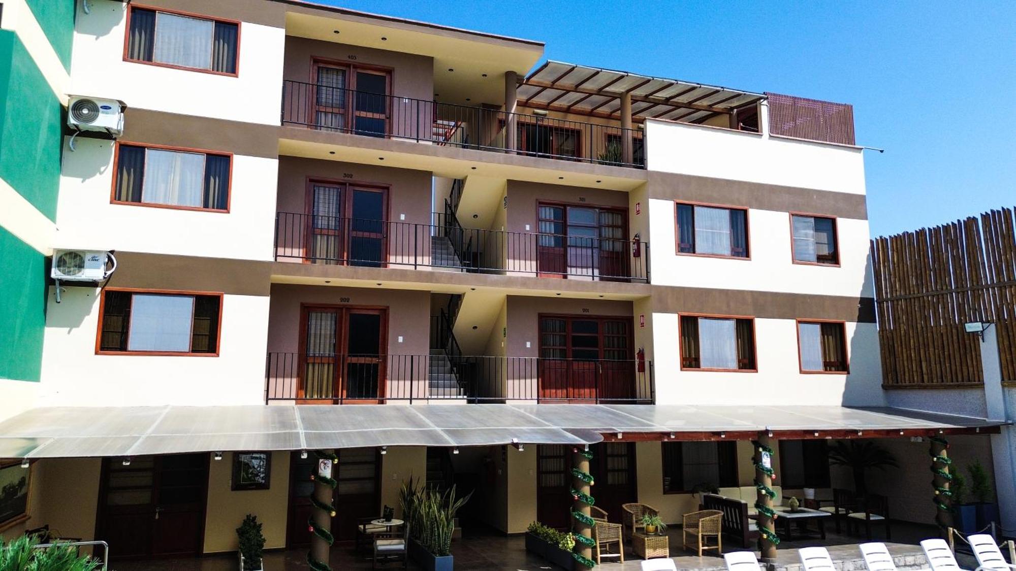 Apart Hotel El Canaveral Chincha Alta Bagian luar foto