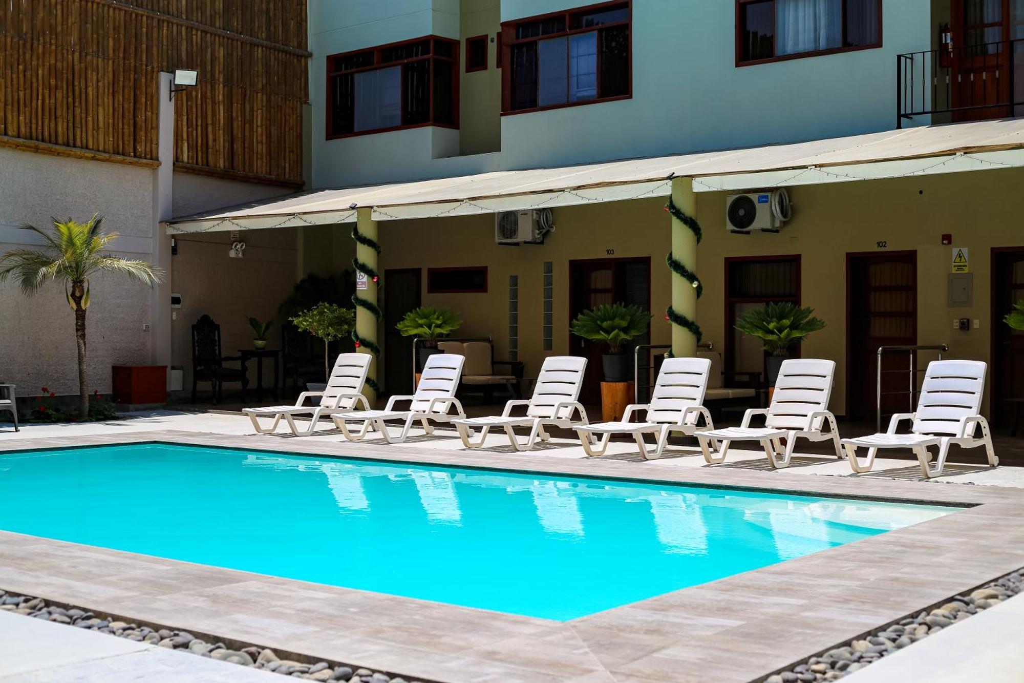 Apart Hotel El Canaveral Chincha Alta Bagian luar foto